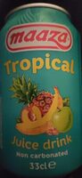 Tropical juice drink