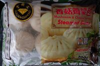 Mushroom & Chinese Spinach Steamed Buns