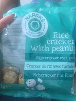 Crackers de riz avec cacahuetes