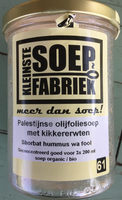 Palestijnse olijfoliesoep met kikkererwten