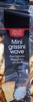 Mini grissini wave parmiggiano Regían en zout