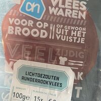 Runderrookvlees lichtgezouten