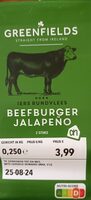 Beefburger Jalapeño