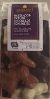 Hazelnoot-Praline Chocolade Konijntjes