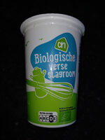 Biologische verse slagroom