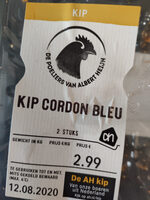 Voorgegaarde Kip Cordon Bleus