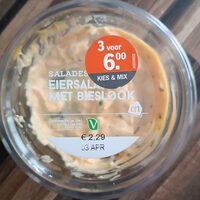Eiersalade bieslook