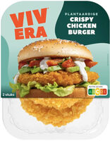 Produit végétal pané burger de poulet