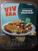 Vegetarische spinazie & kaas filet