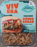 Vegánsky "Schwarna Kebab" na báze sójového proteínu