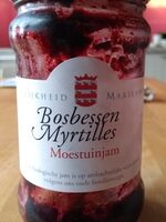 Confiture de myrtilles