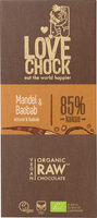 Chocolate 85% con almendras y baobab