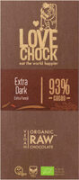 Extra dark 93% cacao