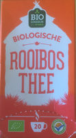 Biologische rooibos thee