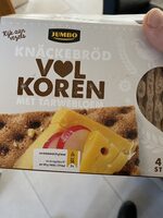 Knäckebröd volkoren met tarwebloem