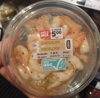 Garnalen knoflook