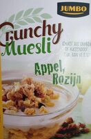 Crunchy Muesli appel, rozijn
