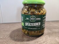 Biologische fijne gebroken sperziebonen