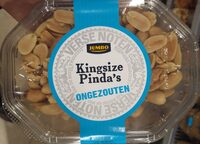 Kingsize pinda's ongezouten