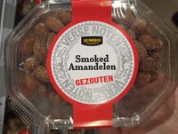 Smoked amandelen gezouten