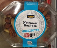 Notenmix Rozijnen ongezouten