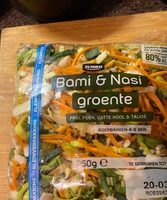 Bami en nasi groenten