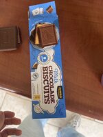 Biscuit met melkchocolade