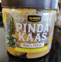 Pindakaas 100% puur grote stukjes