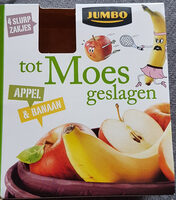 Tot moes geslagen appel & banaan