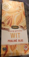 Wit praliné bloc