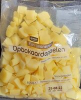 Fijn gesneden Opbakaardappelen