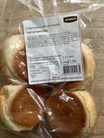 9 lang houdbare witte mini broodjes