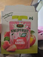 Knijp fruit Appel Aardbei