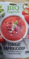 Biologisch tomaat paprikasoep