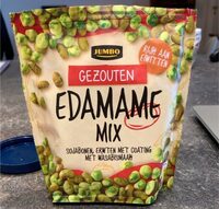 Gezouten edamame mix