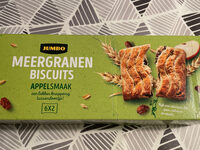 Meergranenbiscuits appelsmaak
