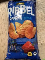 Ribbel paprika chips