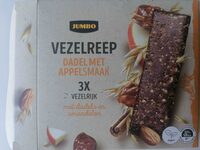 Vezelreep - Dadel met appelsmaak