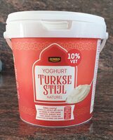 Yoghurt Turkse stijl