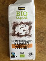 Extra Pure Cholocade karamel zeezout fairtrade 100g