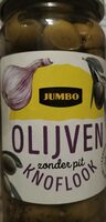 Olijven zonder pit knoflook