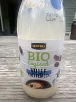 Biologisch volle koffiemelk