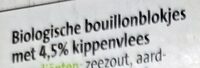 Bouillonblokjes met kip