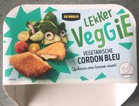 Lekker veggie vegetarische cordon bleu