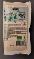 Biologische naturel tofu