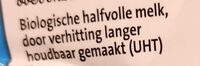 Halfvolle houdbare melk