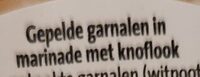 Garnalen in knoflook marinade