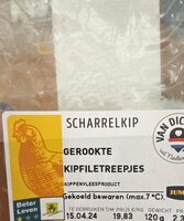 Gerookte Kipfiletreepjes