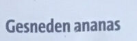 Gesneden ananas