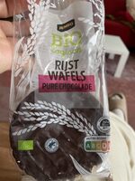 Rijstwafels pue chocolade